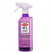CarPlan No.1 Super Gloss, Dust Dirt Protection Car 600ml, 10 Minute Treatment 