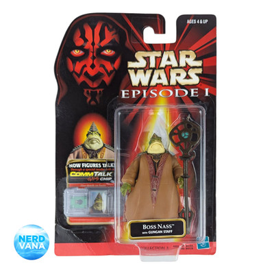 Star Wars Boss Nass Episode 1 1999 Hasbro MOC