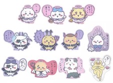 Chiikawa Small Cute Character Sticker Set of 11Gray Parker ServiceStationery