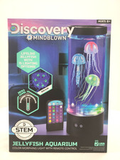 Discovery Mindblown Jellyfish Aquarium ColorMorphing Lamp with 15 Light Options