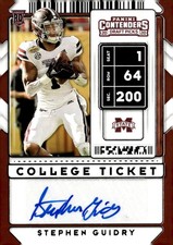 2020 Panini Contenders Draft Picks #173 Stephen Guidry