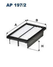 Luftfilter Filtereinsatz AP 197/2 FILTRON für HYUNDAI BAYON i20 II i20 III