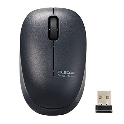 ELECOM Wireless Mouse Quie 3 Buttons S Size Black M-BL20DBSKBK