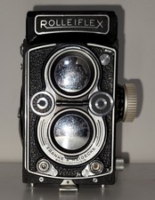 Rolleiflex 3.5B camera with manuals