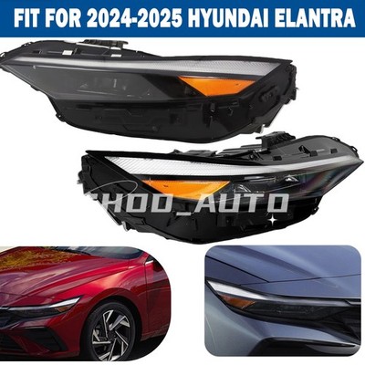 For 2024 2025 Hyundai Elantra 92102AA740 Assembly Driver/Passenger Headlight LED