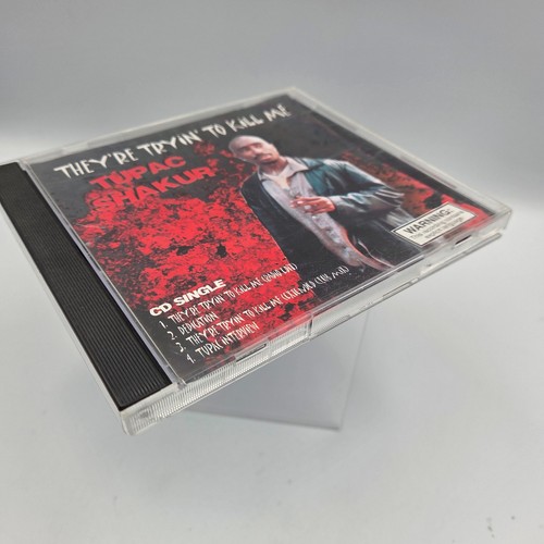 TUPAC SHAKUR CD SINGLE THEY'RE TRYIN' TO KILL ME IMPORT AUSTRALIA RARE 2PAC - Bild 2 von 7