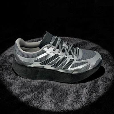 adidas Adizero Aruku Silver Metallic Grey Three JS3712 Men's Size 9.5 NWOB