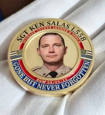 Spokane County Sheriff challenge coin