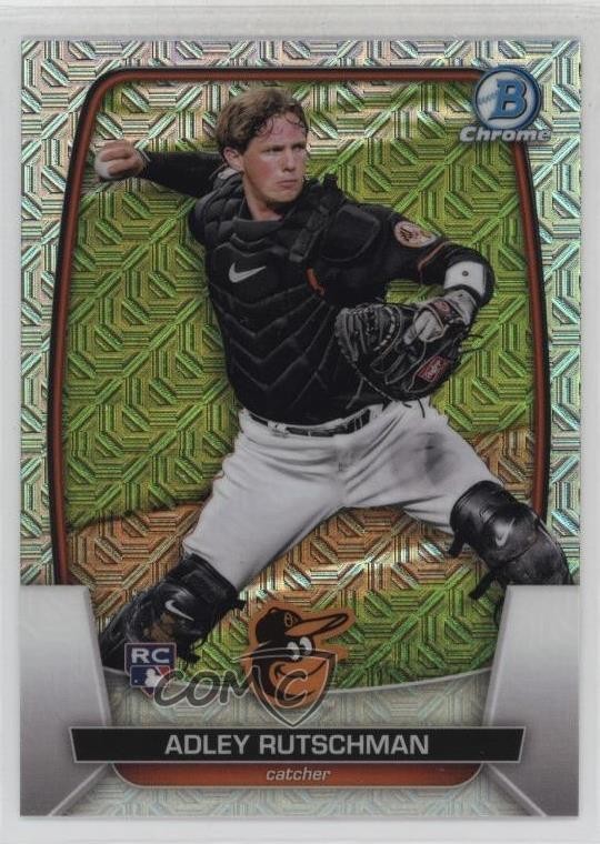 2023 Bowman Mega Box Chrome Mojo Refractor Adley Rutschman #40 1r05