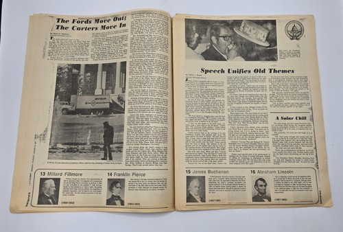 President Jimmy Carter Inauguration-Jan 1977 NY Daily News Newsday Newspaper-LOT - Picture 18 of 19