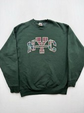 Vintage Fruit Of The Loom New York City Print Sweatshirt XL