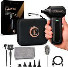 LED Light Air Duster 130K RPM USB C Rechargeable