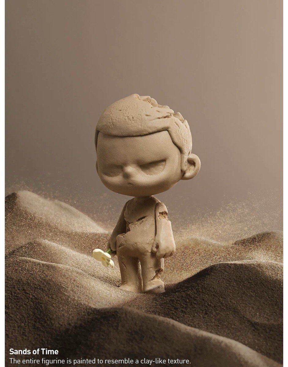 POP MART 🌈AUTHENTIC KUBO Breathing In Series Figure [ Sands of