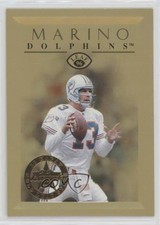 1996 Leaf 22 Karat Gold Leaf Stars 1236/2500 Dan Marino #4 HOF hg6