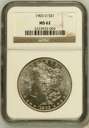 1903 O Morgan Silver Dollar NGC MS-62