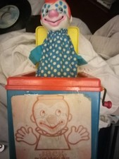Jack in Box Vintage 1976 Mattel USA Jack in the Music Box