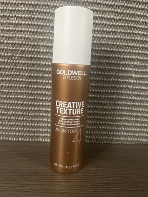 Goldwell Stylesign Creative Texture UNLIMITOR #4 Strong Spray Wax 4.6 Oz