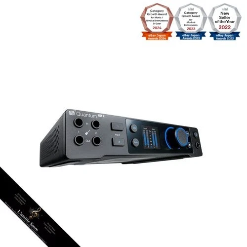 PreSonus Quantum HD 2 20 x 24 32-bit / 192 kHz USB-C Audio Interface with Studio - Image 4 of 4