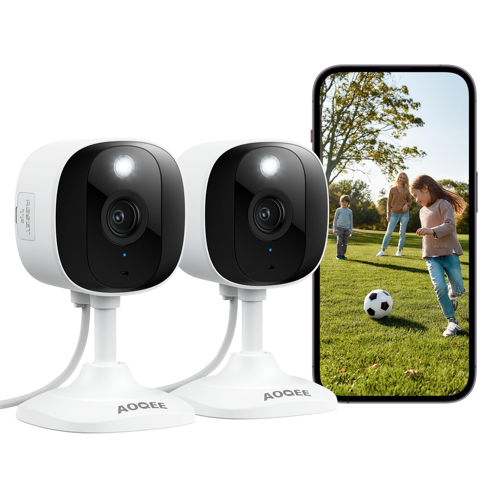AOQEE 2K WiFi Camera: Stile e Sicurezza per la Tua Casa Moderna