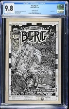 Post Malone’s Big Rig #1 ZN CGC 9.8 B&W Sketch Maria Wolf 1:85 Bundle Edition