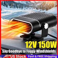 12V 150W Car Heater Portable Electric Heating Fan Defogger Defroster Demister