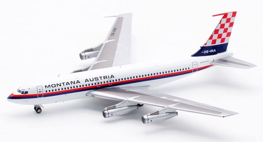 Montana 707-100 OE-IRA With Stand 1:200 Scale Inflight200 IF701MONT0122B