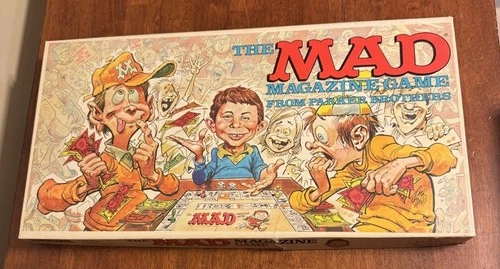 VTG The Mad Magazine Board Game 1979 Parker Brothers 99% Complete (See Details)