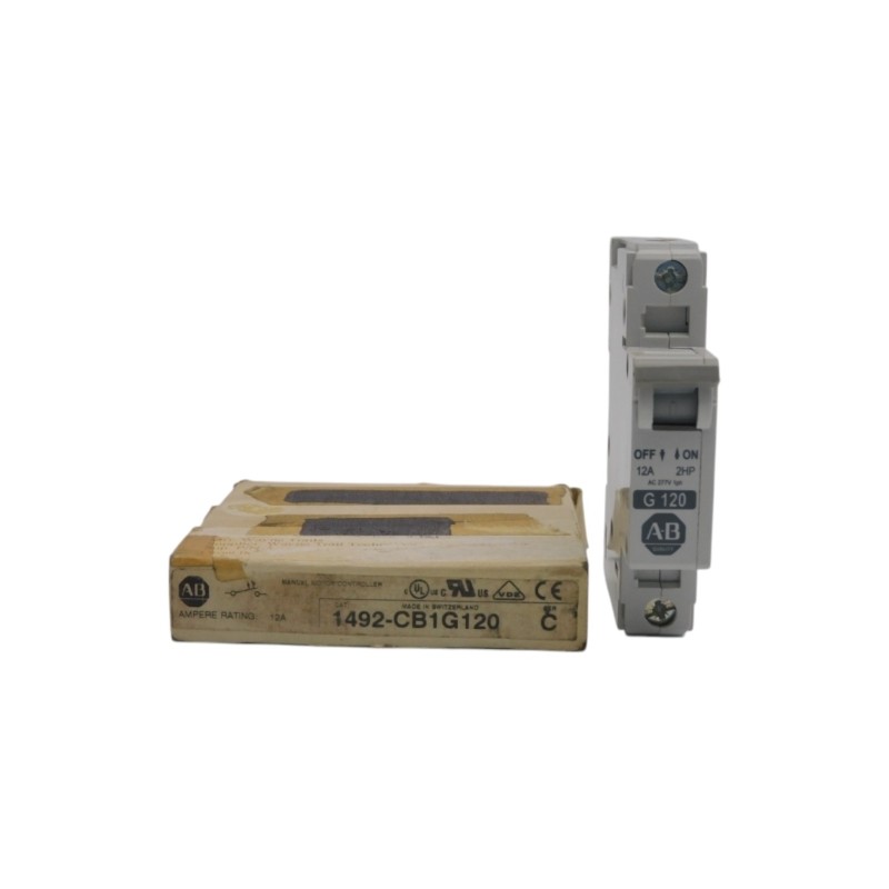 Allen Bradley 1492-Cb1G120 Ser. C 277Vac 12A (Wh) Nsmp