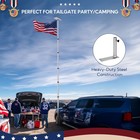 AplusChoice 30" Starlink Mini Telescopic Flagpole Mount Kit Adapter Tire Mount — photo 4