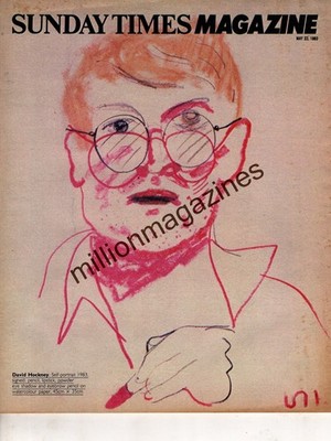 1983 Sunday Times Magazine May 22 - David Hockney Art
