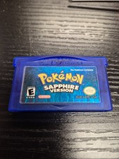 Nintendo Game Boy Advance Pokemon Sapphire Version Authentic Used Dry Battery