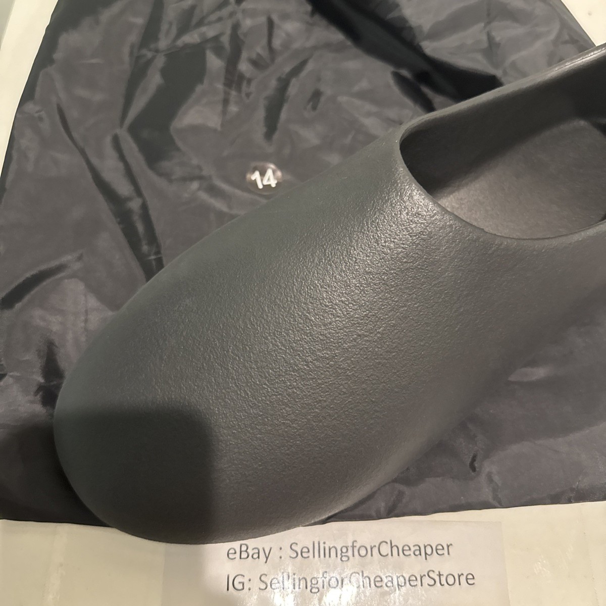 YZY YEEZY SL-01 YE KANYE カニエ スリッパ サンダル 8 Ye Kanye West Yeezy Slippers YZY SL-01 Black SLPRS BNIB