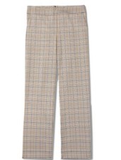 CABI Tribute Trouser, Size 8, Effortless Plaid, New