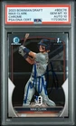 2023 BOWMAN DRAFT CHROME #BDC76 MAX CLARK PSA 10 DNA AUTO 10