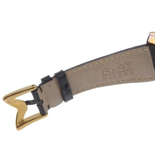 Gaga Milano Manuale 46 Vellfire Italian Small Second Men's From Japan w0410 - Picture 7 of 8