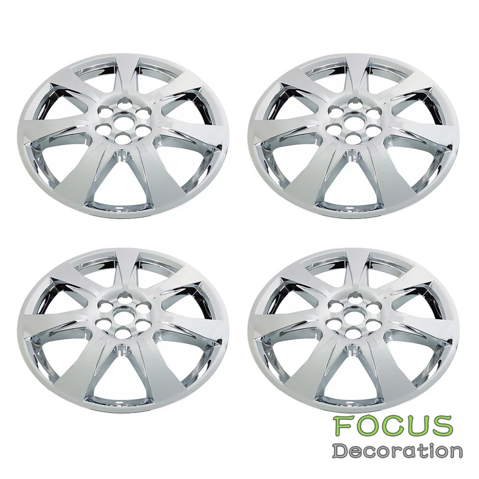Set Of 4 20" Chrome Clad Wheel Covers For 2010 2011-2013 Cadillac SRX 22770789 - Image 2 of 4