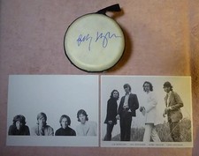 ROBBIE KRIEGER LAS PUERTAS LIGHT MY FIRE RARO TAMBOR BONGO REAL FIRMADO A MANO CON CERTIFICADO DE AUTENTICIDAD