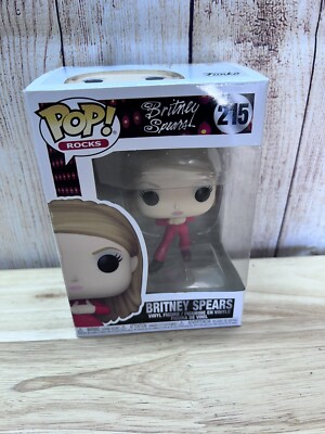 Britney Spears Oops I Did It Again Catsuit 215 Funko Pop! Rocks NIB Box Damaged