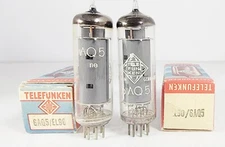 Performance Matched Pair New Old Stock Telefunken  6AQ5 / EL90 Power Tubes   