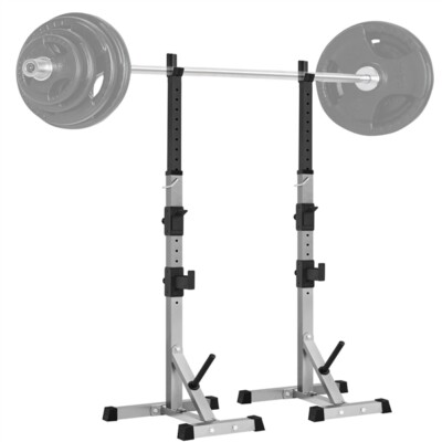 Squat Rack Barbell Rack Stand Home Gym Bench Press Rack for Strength  Training UK