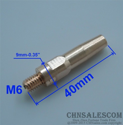 10 Stck. japanischer Stil MIG/MAG Schweißen industrieller Kontakt SPITZE Länge: 40 mm 45 mm - Bild 11 von 19
