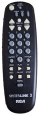 Black RCA Universal SystemLink3 Remote Control Transmitter TV/VCR Cable RCU300WD