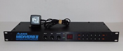 Alesis MIDIVERB II   16-bits digital effects processor, vintage reverb