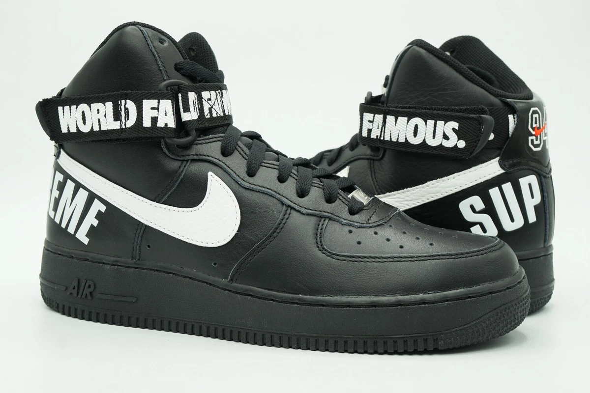Nike Air Force 1 High VT Supreme Grey Black Mens Athletic Sneaker Nike Air Force 1 High Utility Size 9 9 (42) | Mercari main image 4