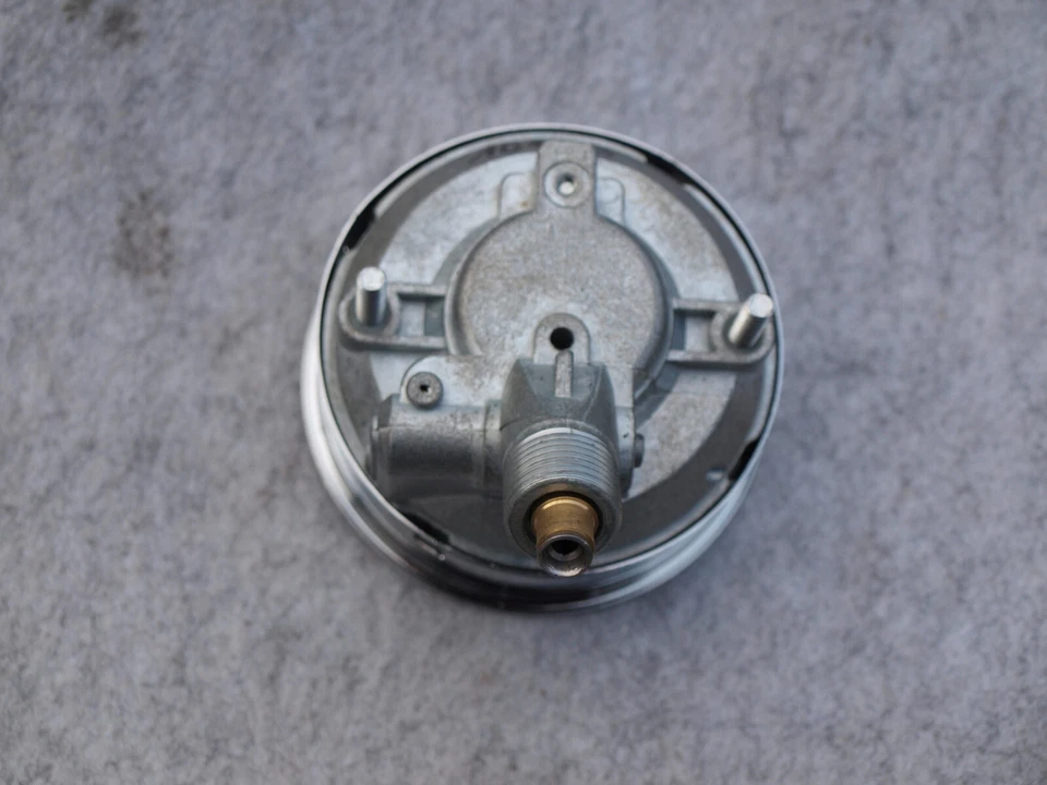 Tachometer,  0 - 140km/h, NSU Consul 350ccm   Schrägabgang, Nachbau, NEU - Bild 3 von 3