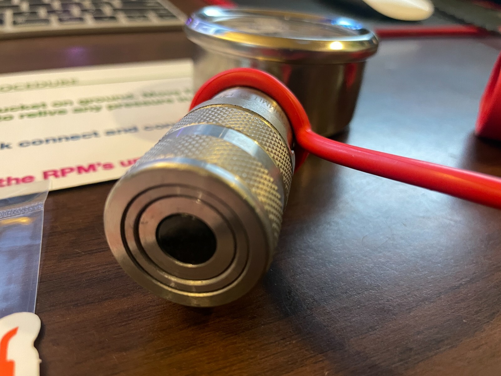 Hydraulic Pressure Boost Kit With Gauge For Kubota BX,B,LX,MX, L Series - View #3