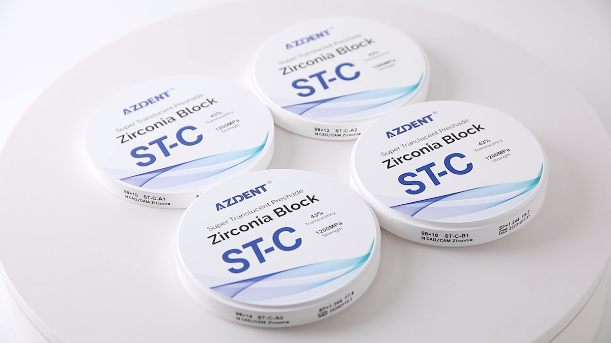 Dental Zirconia Block Disc for Porcelain Teeth High