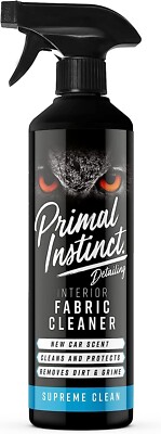 Primal Instinct Auto Stoff Innenraumreiniger | Entfernt Schmutz & Dreck, 500nl