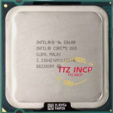 Intel Core 2 Duo E8600 SLB9L 3.33GHz LGA 775 Dual-Core Desktop Processor CPU