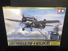 TAMIYA 61034 GRUMMAN F4F-4 WILDCAT MODEL KIT-NIB-1/48 SCALE